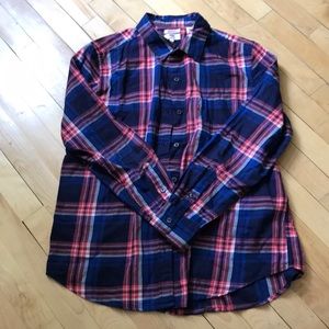 Levis plaid cotton shirt